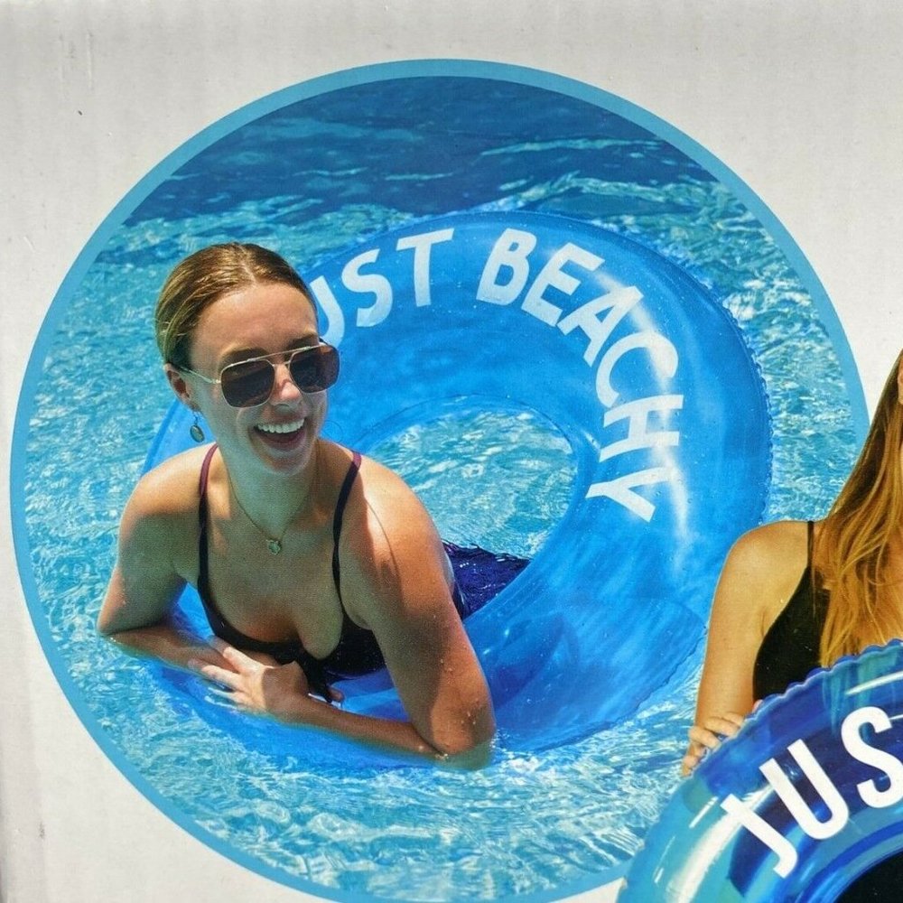PoolCandy Sweet Shop 36" Beach & Pool Tube "Just Beachy" -Blue Raspberry-